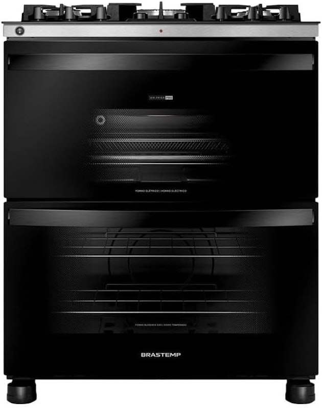 Fogão Duplo Forno Brastemp com Tecnologia Air Fryer Pro 1
