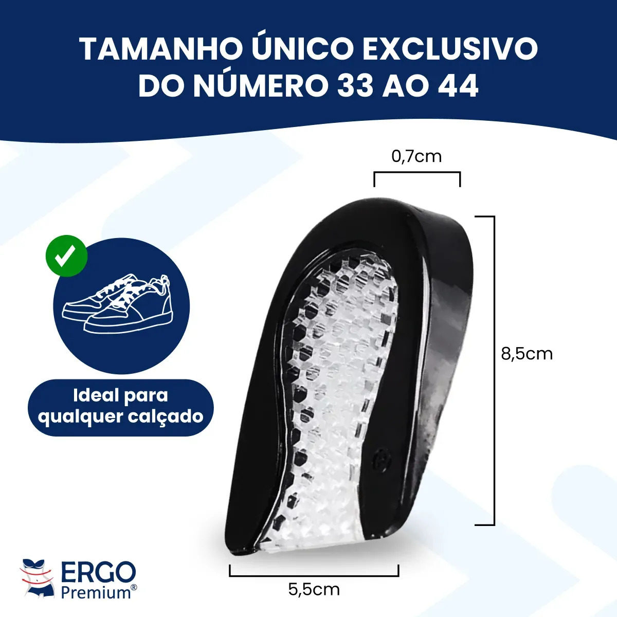 Palmilha Impact Pro Gel 5
