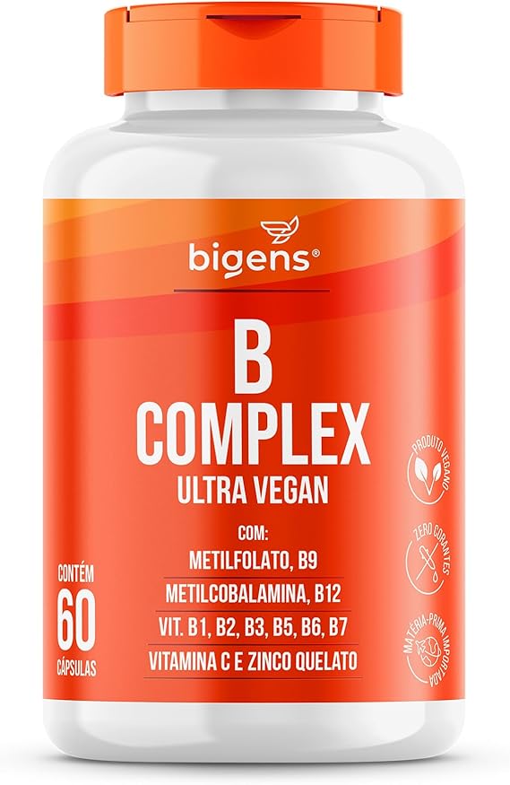 B complex | B9 + B12 + B1 + B2 + B3 + B5 + B6 e B7  1
