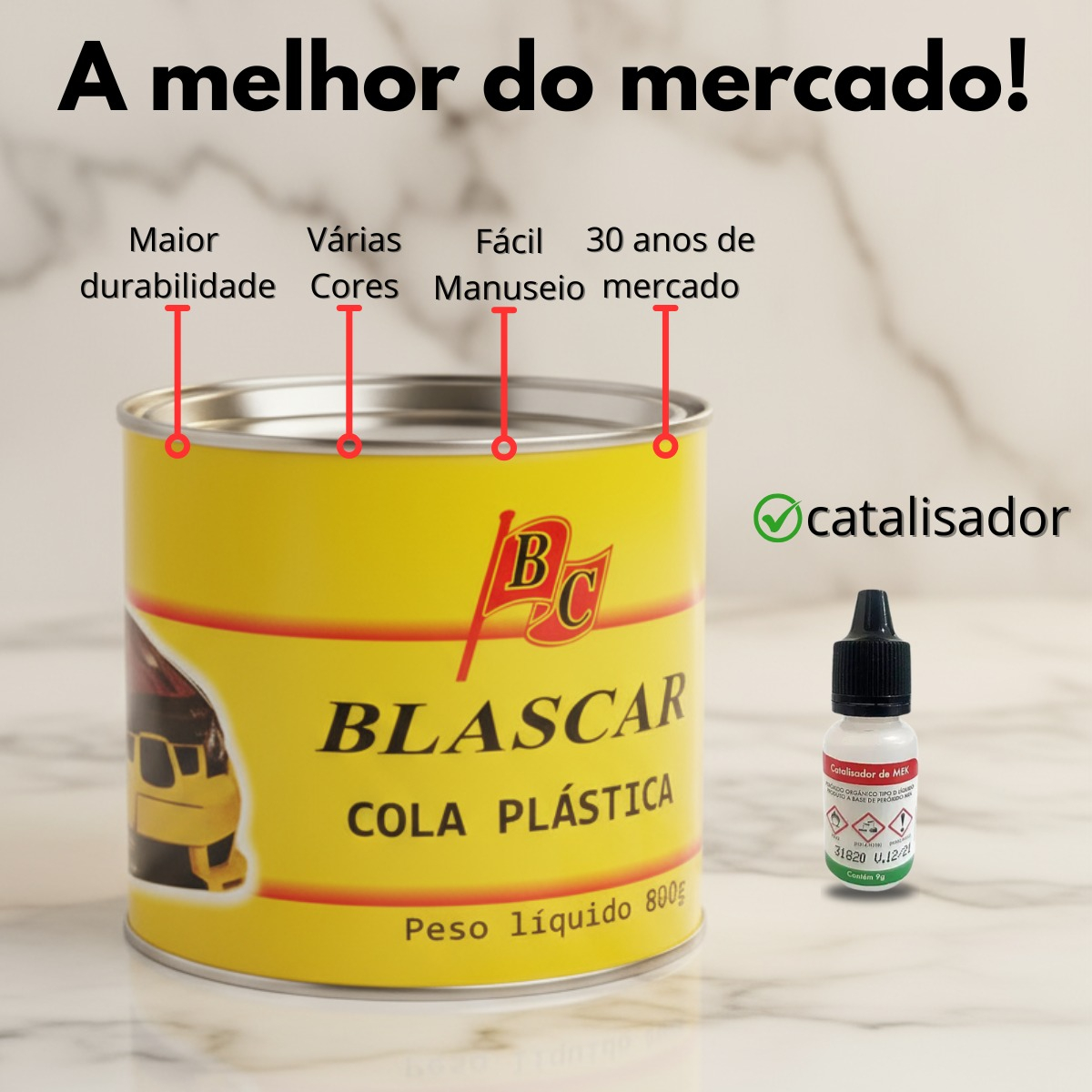 Massa Plástica Blascar 2