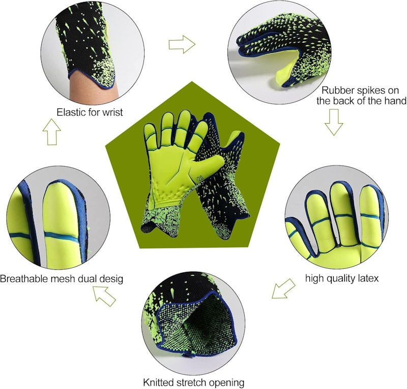 Luvas de Goleiro de Futebol Kocome 3