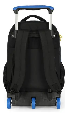 Kit Escolar de Rodinhas Sonic Quadriculada Luxcel 4