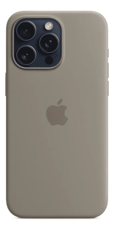 Capa de Silicone com MagSafe para iPhone 15 Pro Max 2