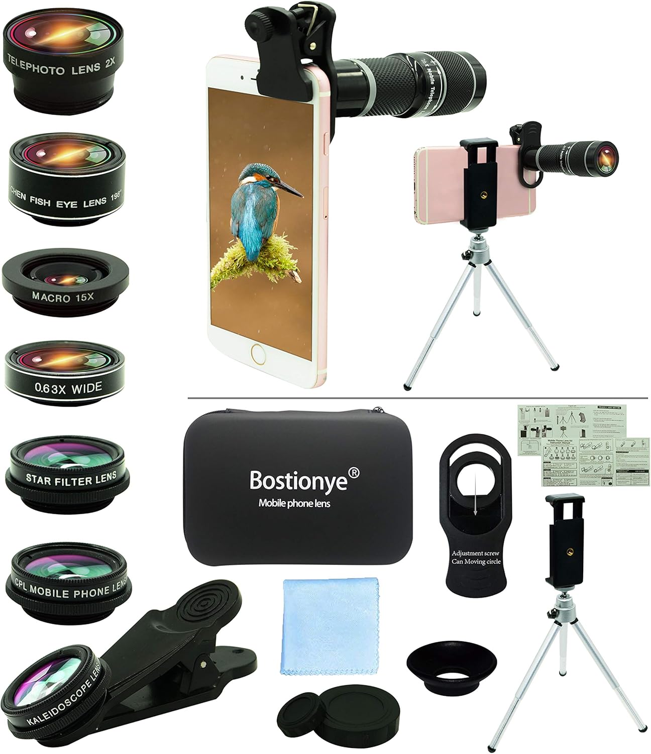 Kit de Lente de Câmera de Celular 1