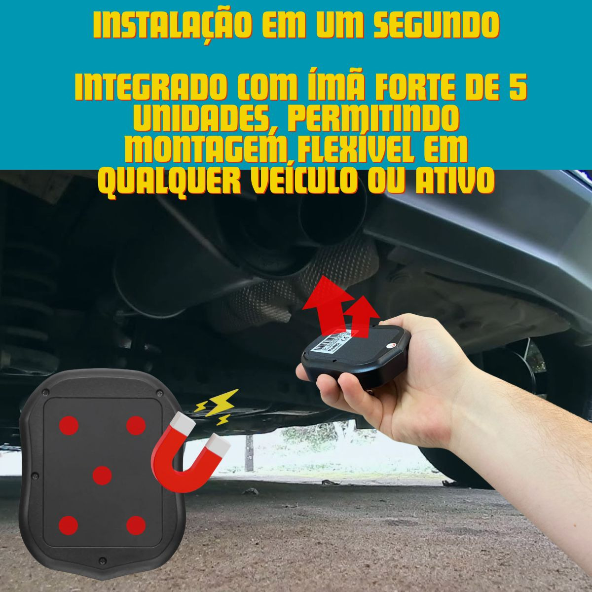 Rastreador Veicular Tracker Sem Fio  3