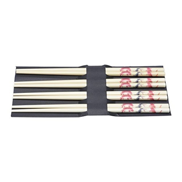 Conjunto Hashi de Bambu Lyor Amadeirado 2
