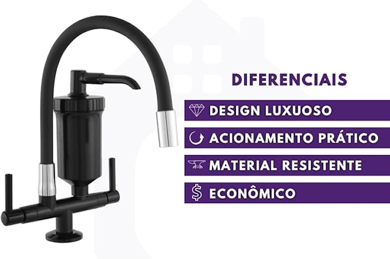 Torneira Gourmet com Filtro para Cozinha 2