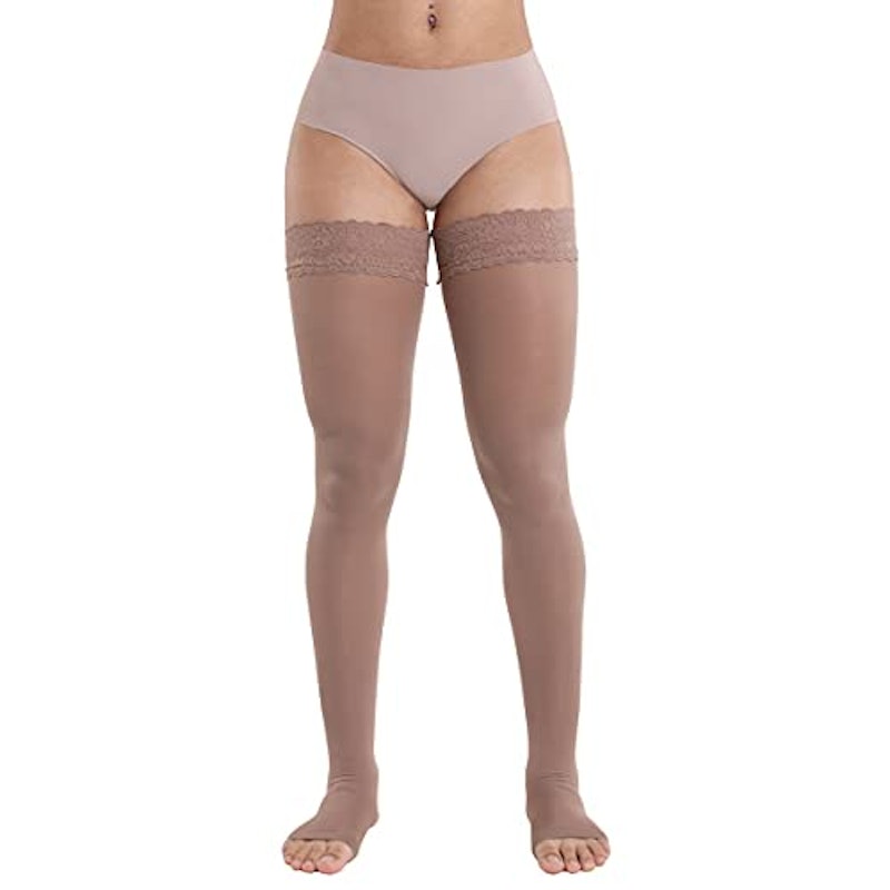 Meia 7/8 18-21 mmHg com Silicone e sem Ponteira 1
