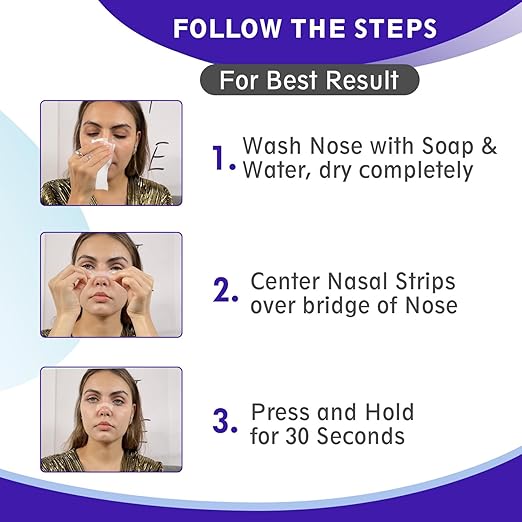 Adesivo Nasal Perfeito para Solução de Respiração e Ronco 2