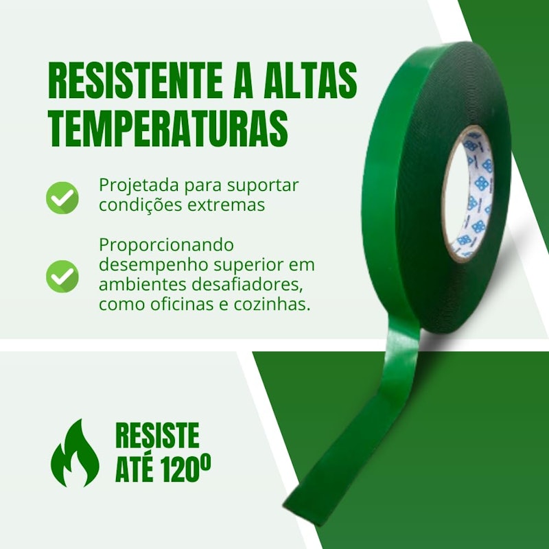 Fita Dupla Face Transparente Extra Forte 3