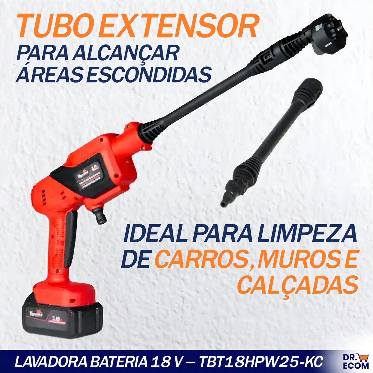 Lavadora Bateria 18 V Toyama 5