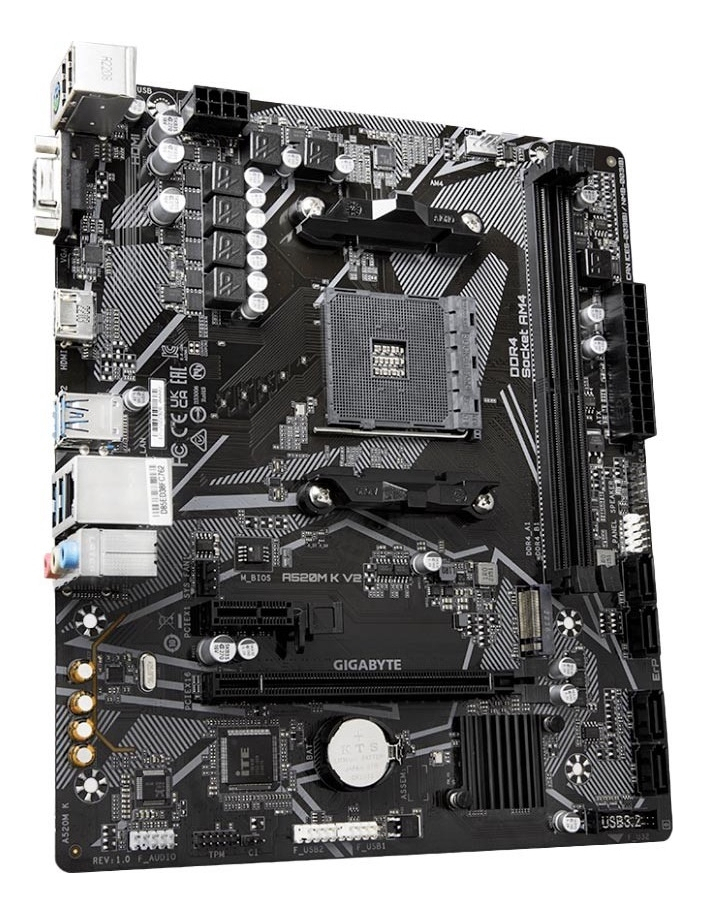 Placa-Mãe A520M K V2 (Rev. 1.0) 2