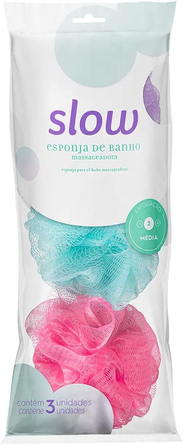Slow Esponja Banho Rede 2