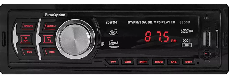 Som Automotivo Bluetooth First Option 1
