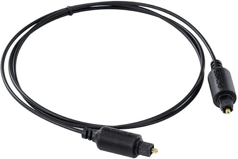 Cabo Óptico Digital PCYes Áudio 7.1 Dolby DTS POD-1 1