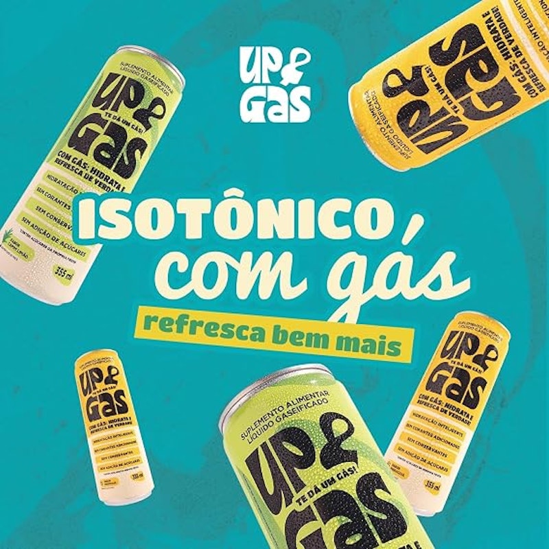 Isotônico com Gás Sabor Limão 2