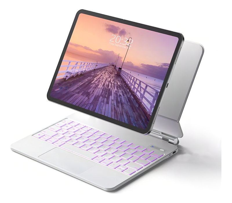 Capa com Teclado e Trackpad para iPad 10ª Geração 1