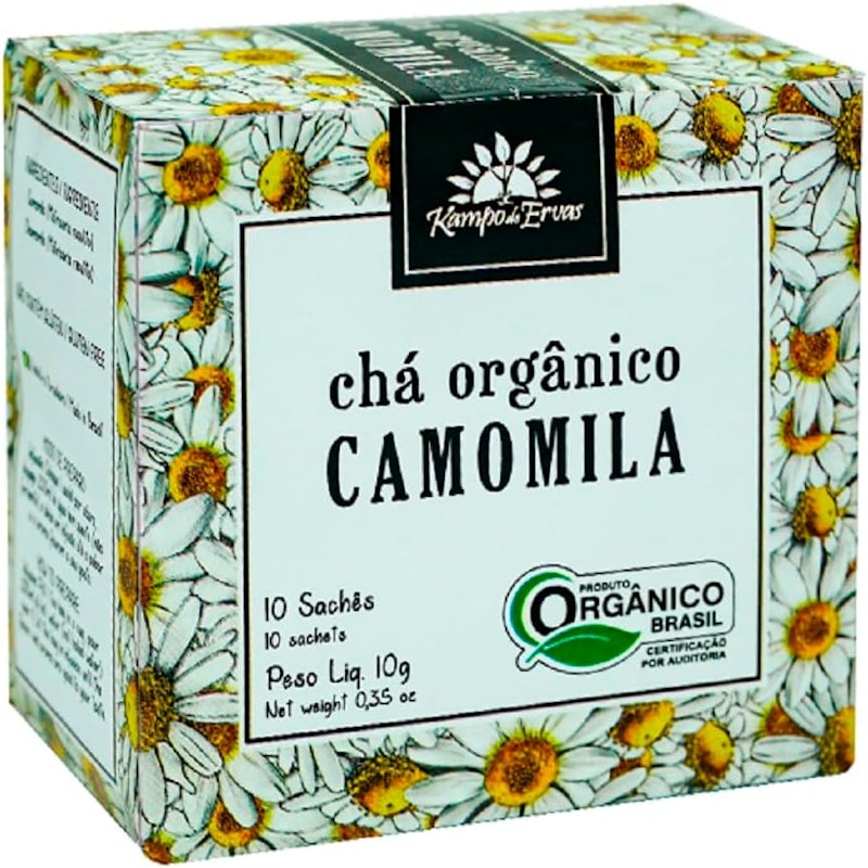 Camomila Orgânica em Sachê Kampo de Ervas 1