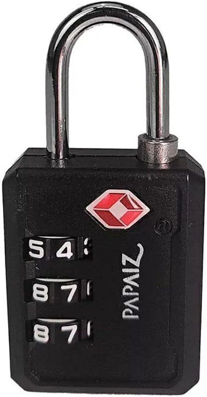 Cadeado Segredo TSA 30Z Preto 1