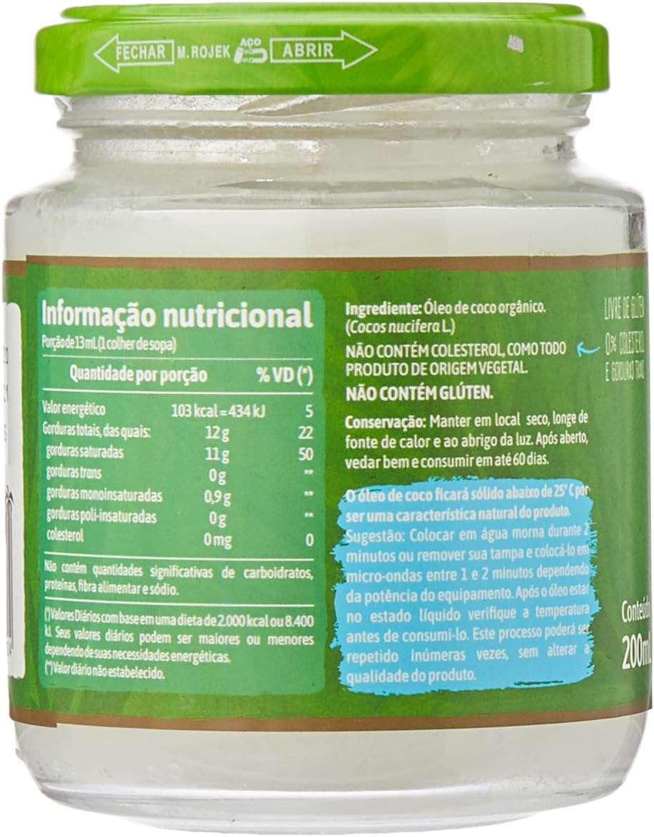 Óleo de Coco Extravirgem Orgânico 2