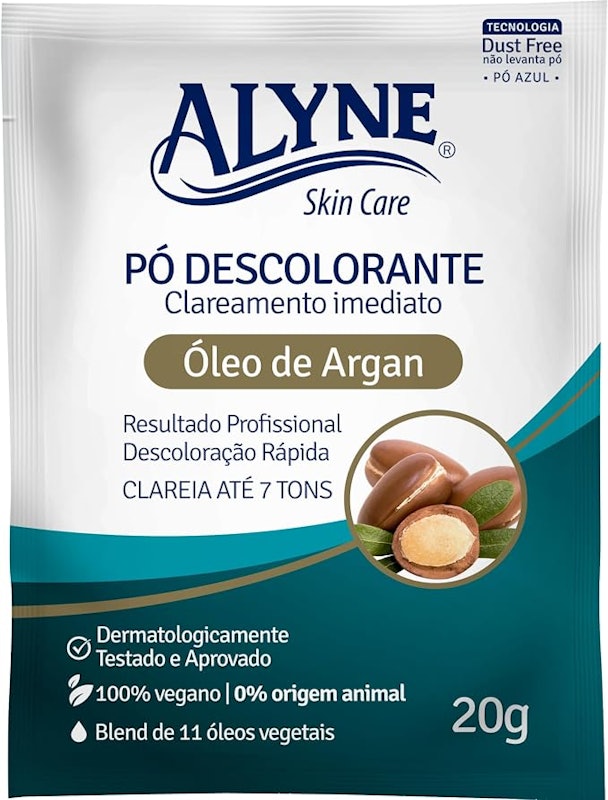 Pó Descolorante Alyne Óleo de Argan 1