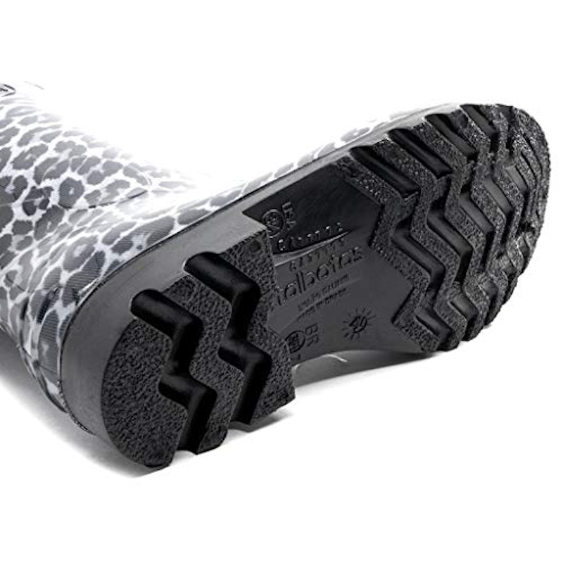 Bota Galocha Feminina Onça Cano Longo Impermeável PVC Leve 3