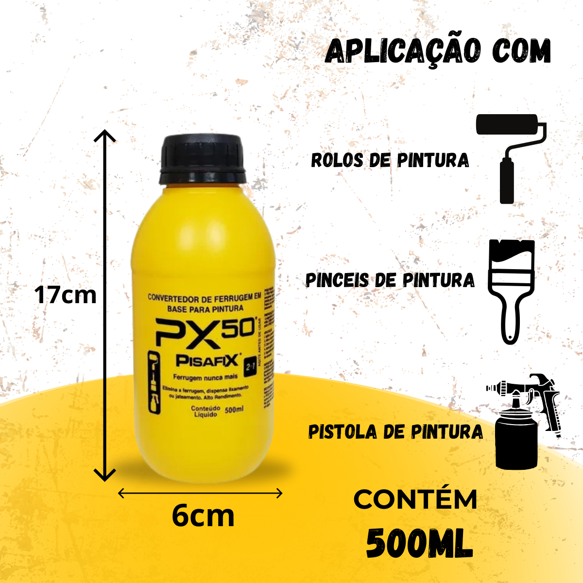 Convertedor de Ferrugem Pisafix 4