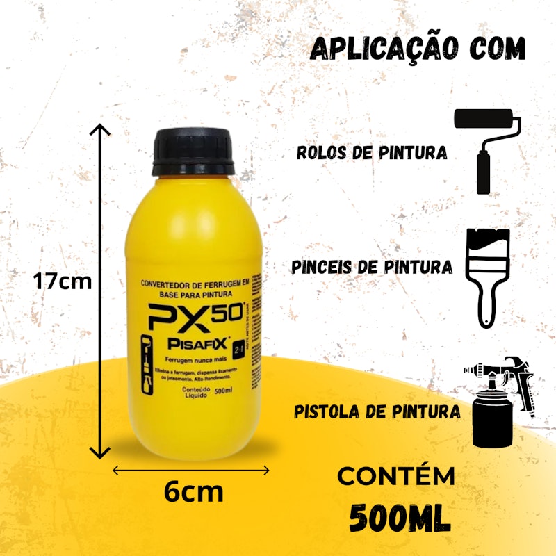 Convertedor de Ferrugem Pisafix 4