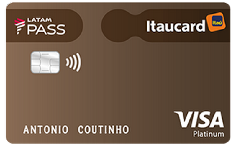 Cartão de Crédito Visa Platinum LATAM PASS Itaucard 1