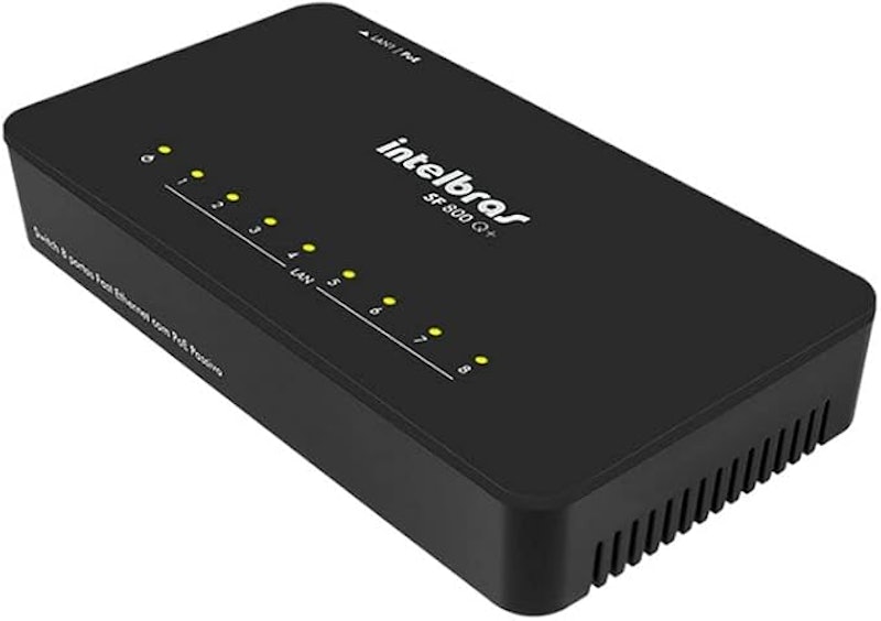 Switch Fast Ethernet 8 Portas 2