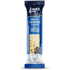 Barra de Cereal 3 Grãos Integrais Linea Sabor Cookies'n Cream