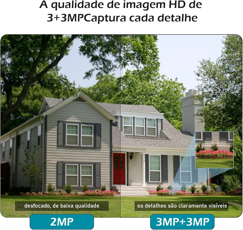 Câmera de Vigilância Wi-Fi Coibeu 2