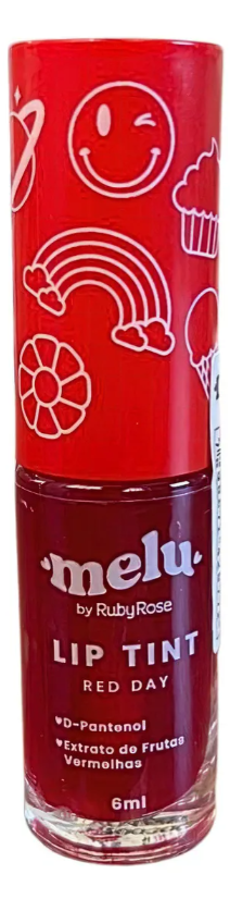 Lip Tint Melu Orange Day 2