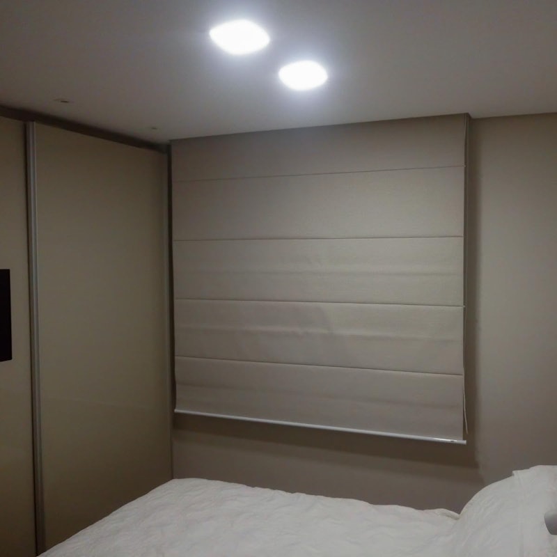 Persiana Romana Blackout Cinza 4