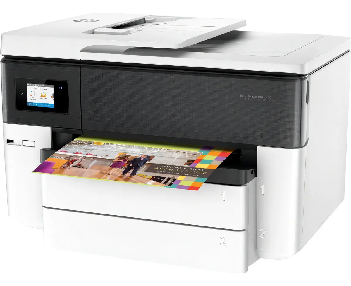 Impressora Multifuncional HP Officejet Pro 7740 5