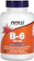 NOW FOODS Vitamina B-6 100 mg Cápsulas Veg 1