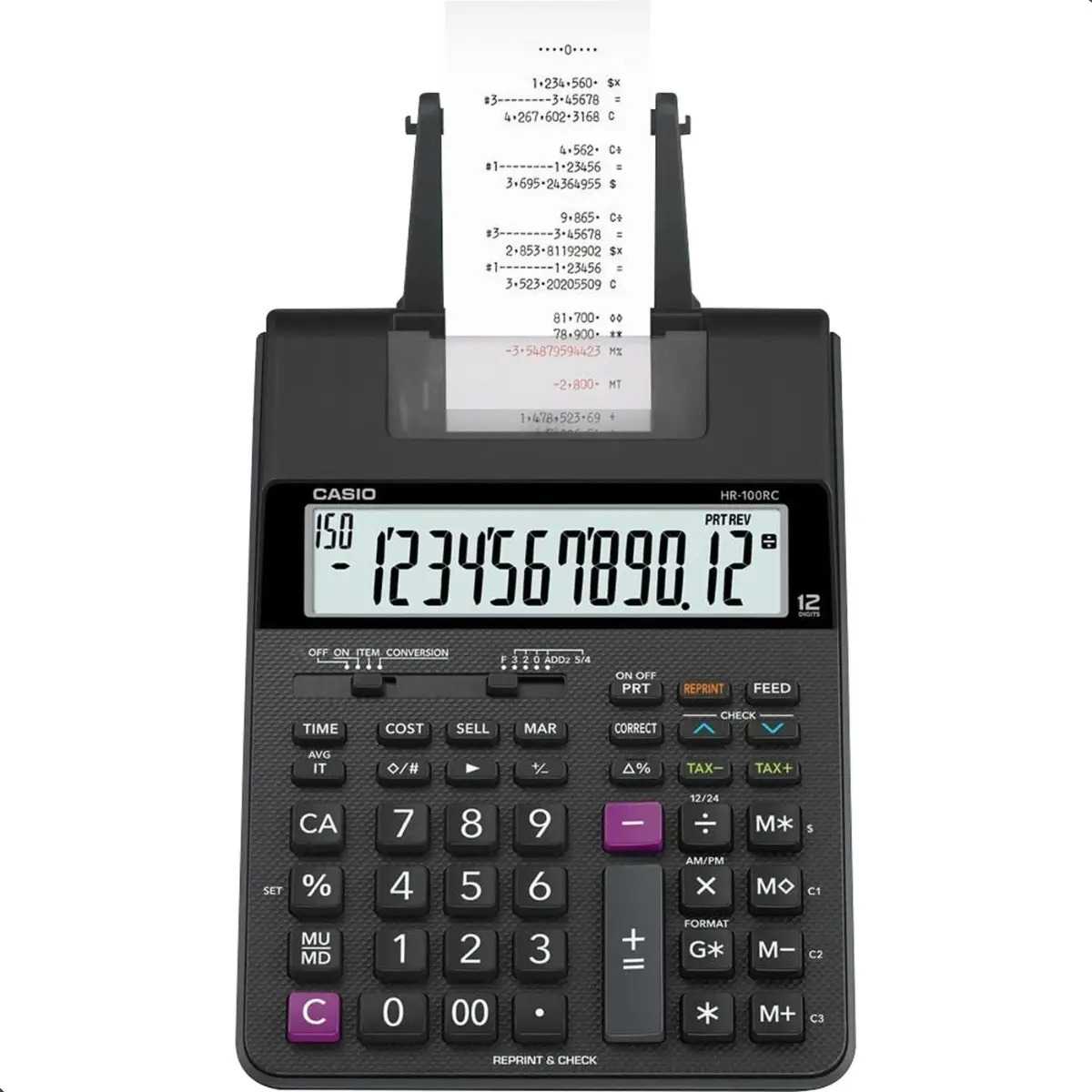Calculadora com Bobina 12 Dígitos Casio 3