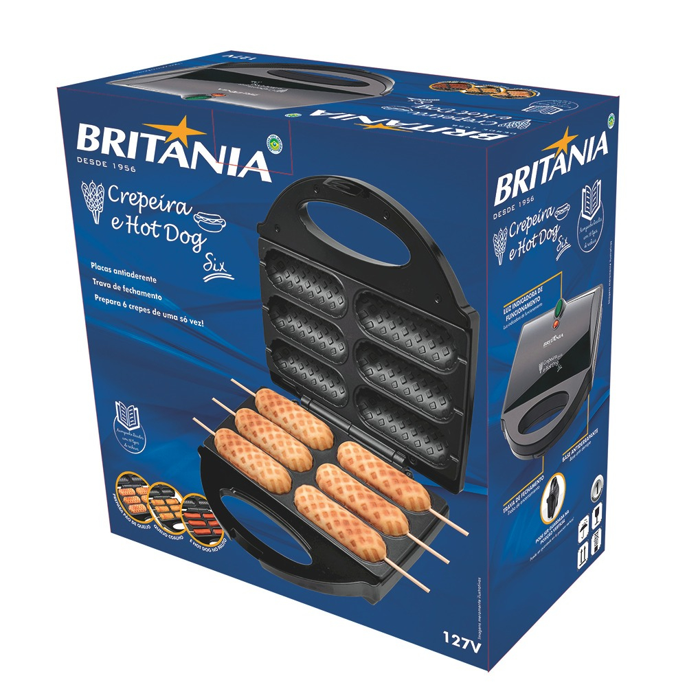 Crepeira Britânia Six 5