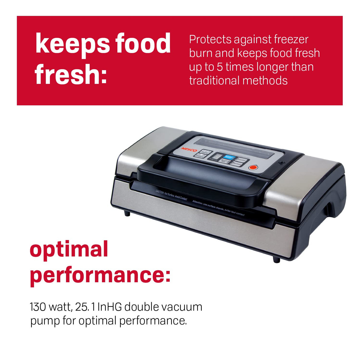 Deluxe Vacuum Sealer VS-12P 2