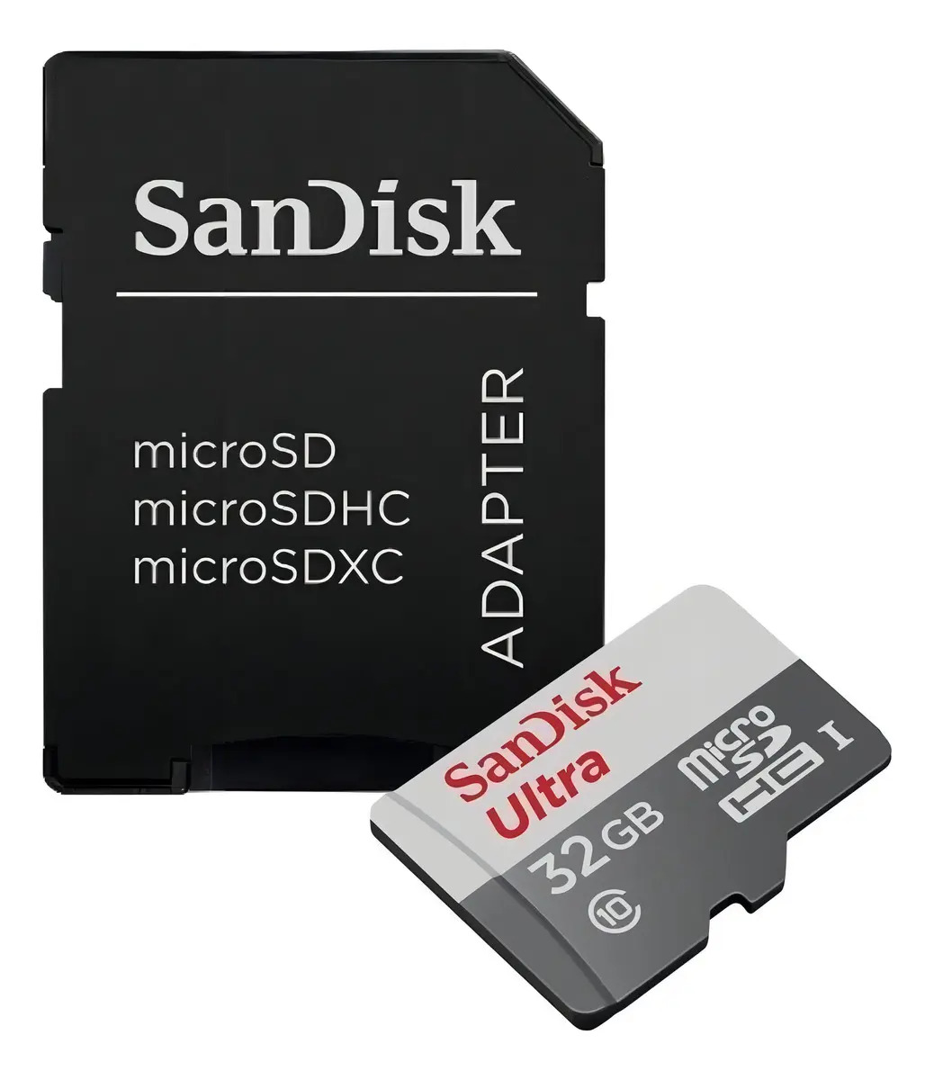 Cartão microSDHC UHS-I com Adaptador 32 GB SanDisk 3