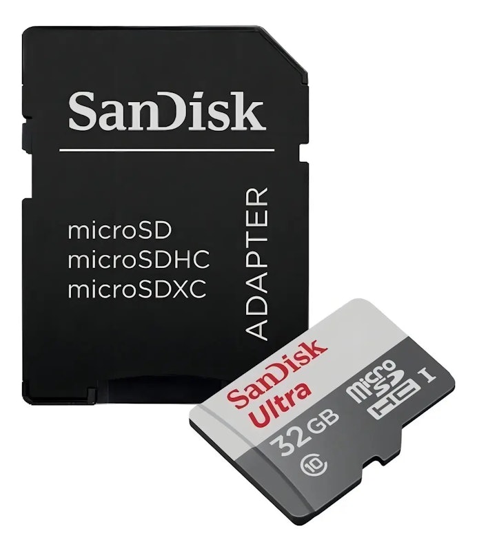 Cartão microSDHC UHS-I com Adaptador 32 GB SanDisk 3