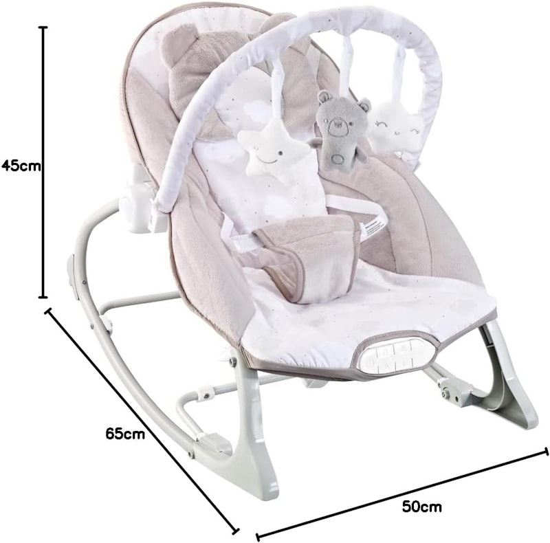 Cadeira de Descanso Musical Urso Polar até 18 Kg 2