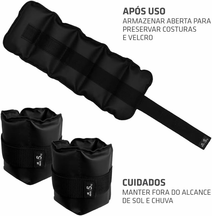 Par de Caneleiras 5 kg 4