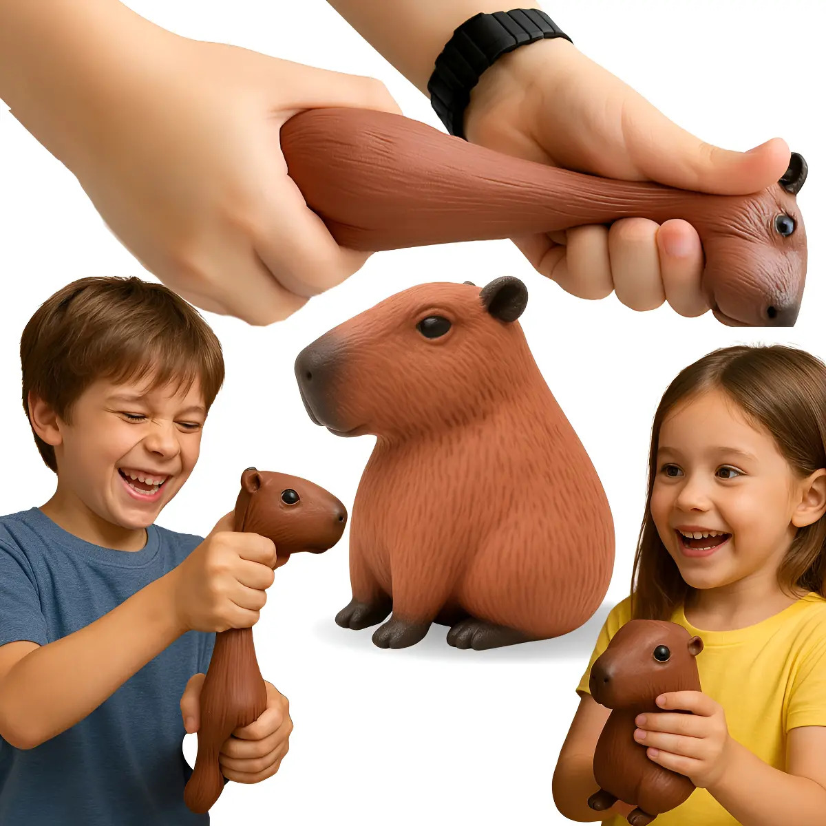 Capivara Squishy Anti Stress Brinquedo Sensorial 1