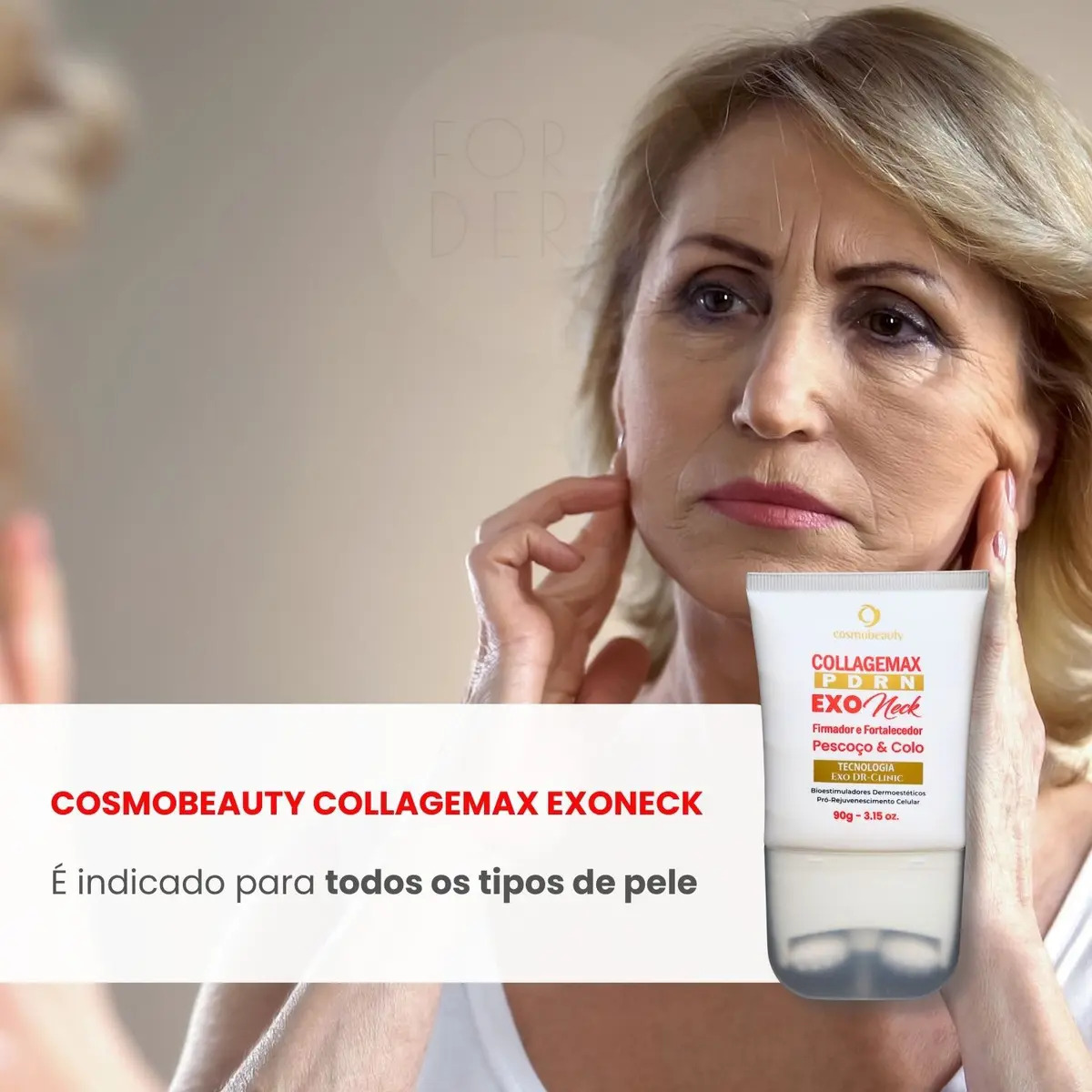 Cosmobeauty PDRN Exoneck Creme Firmador Pescoço e Colo 2