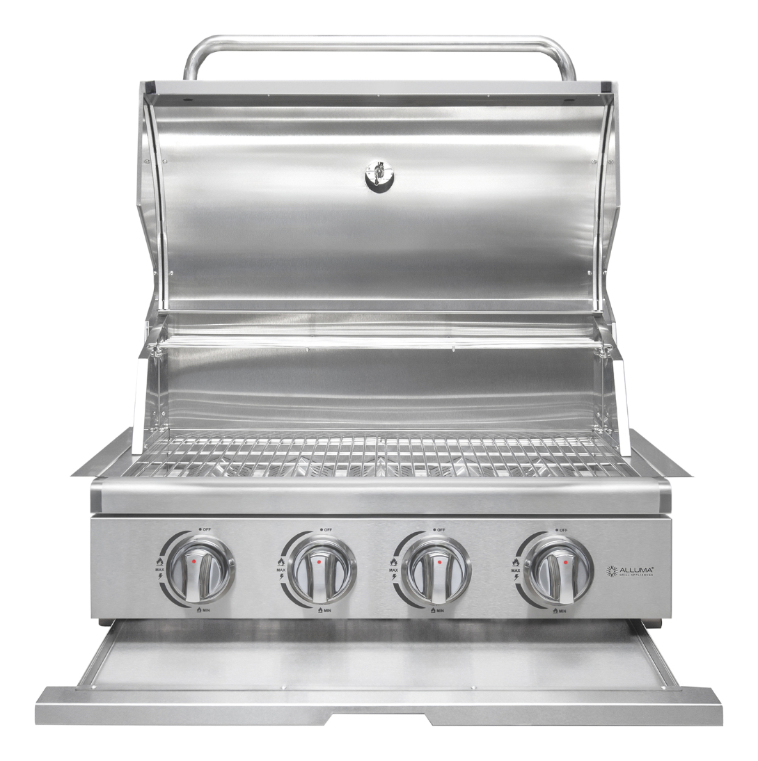 Churrasqueira a Gás Alluma Essential em Inox de Embutir 3