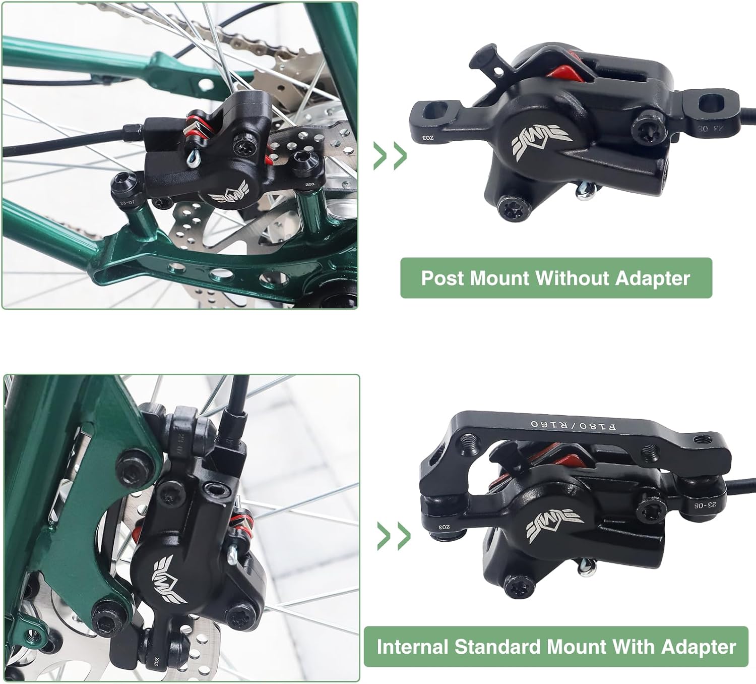 Conjunto de freio hidráulico MTB 6