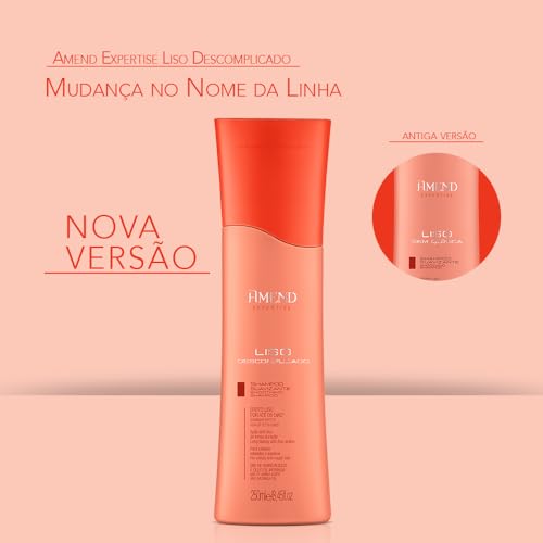 Shampoo Suavizante Amend Expertise Liso Descomplicado 3