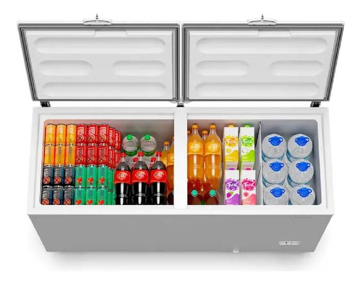 Freezer e Refrigerador Horizontal Inverter Dupla Ação 543 L 3