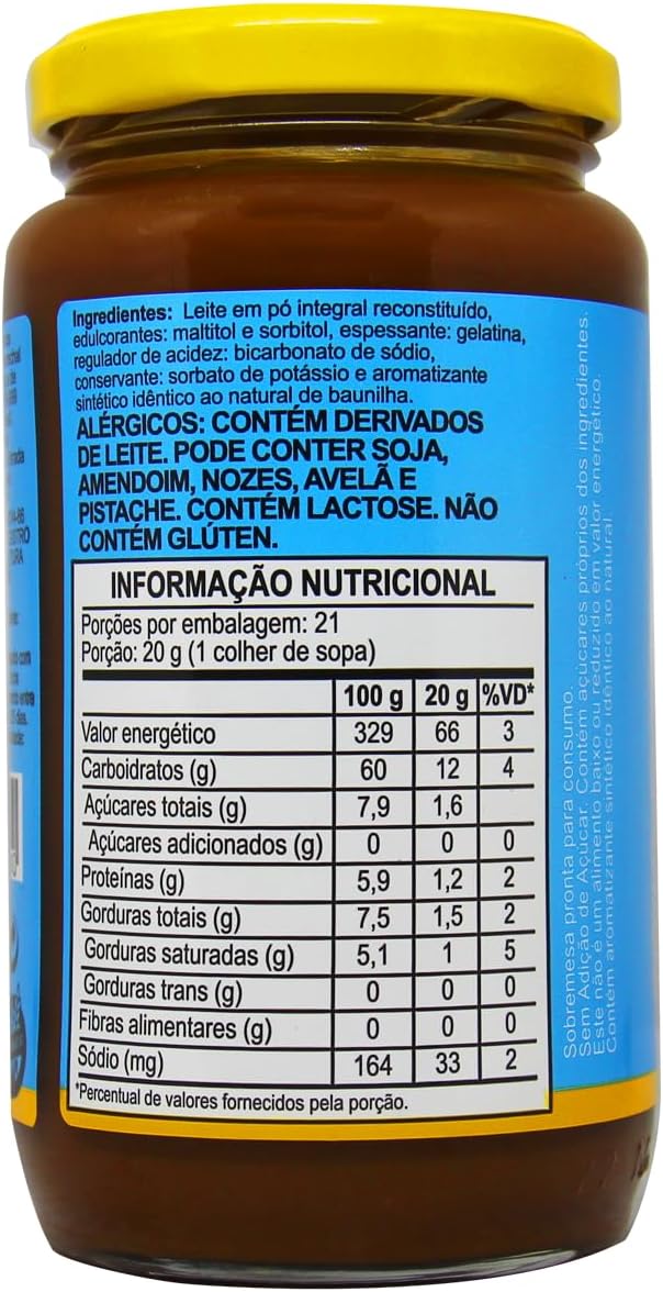 Pote de Doce de Leite Havanna Zero  4